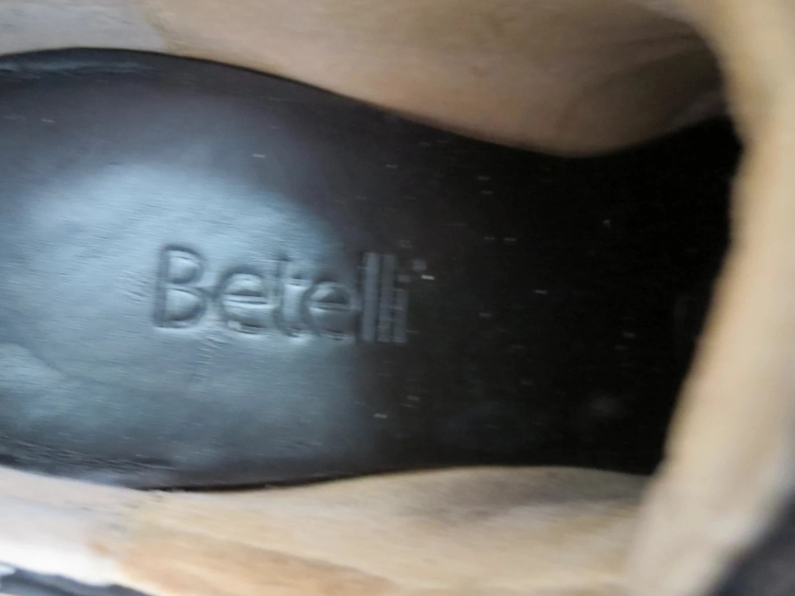 Chaussures cuir noir élégantes +7 cm (très bon état) – photo 5